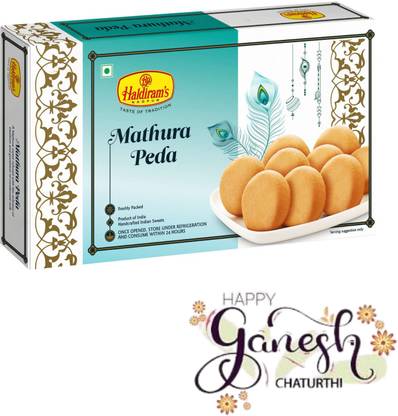 Haldiram's Ganesh Chaturthi Special Mathura Peda 250g Box