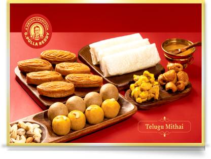 G Pulla Reddy Telugu Mithai Box