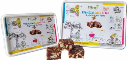 FITROOT Premium Date Bites_400g Box