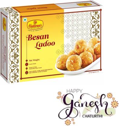 Haldiram's Ganesh Chaturthi Special Besan Ladoo 250g Box