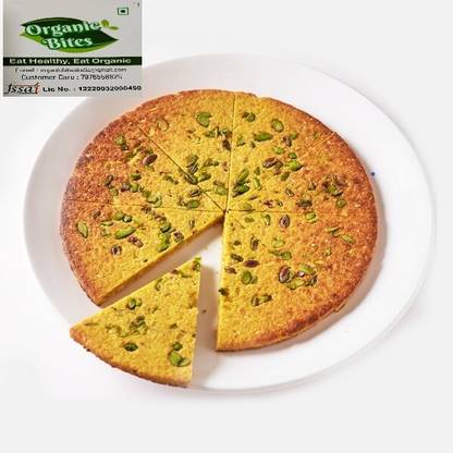 Organic Bites Premium Kaju Puri Sweets [Kaju Rotla] Box