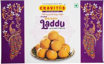 Cravitos Besan Laddu | Nutty Aromatic Sweet Treat Box
