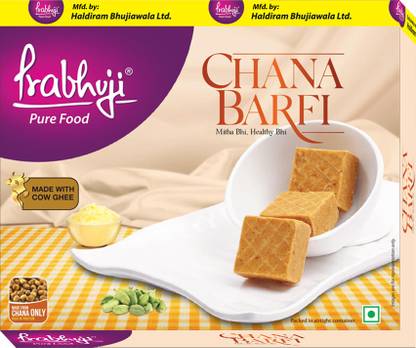 PRABHUJI PURE FOOD Chana Barfi Box