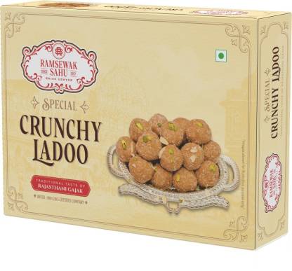 ramsewak sahu gajak udhyog CRUNCHY LADOO Box Price in India - Buy ...