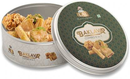 Lal BAKLAVA TIN Box