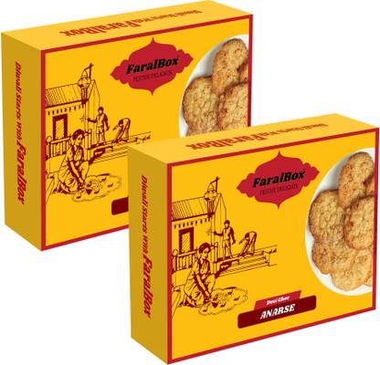 FaralBox Anarsa (Desi Ghee) - Pack of 2 Box