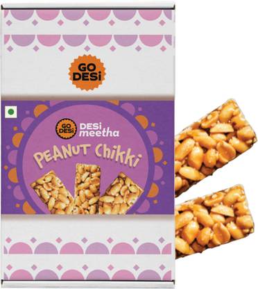 GO DESi Peanut Chikki Box