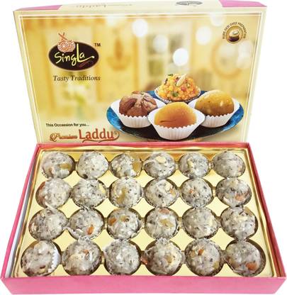 singla's Best Quality Coconut Laddu Sweets 900gms Box