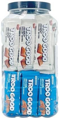TROOGOOD Millet Chikki(15g) + Coconut Millet Chikki (15g) Combo Jar | Gajak | Barfi Box