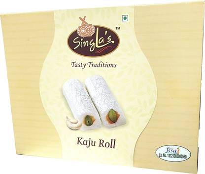 singla's Kaju Roll 400g Box