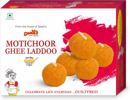 Daadi's Motichoor Laddoo Ghee Box