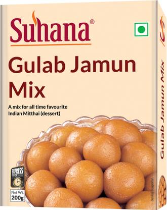 SUHANA Gulab Jamun Instant Ready Mix - Pack of 2 Box