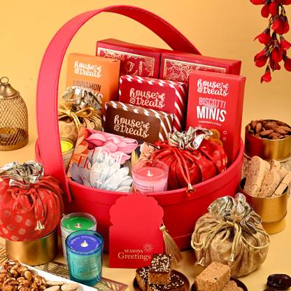 HyperFoods Makar sankranti Gifts Lohri Gift Hamper New Year Gifts Pack Box