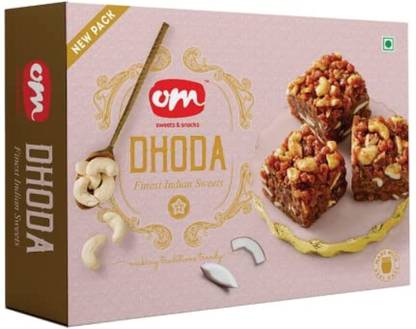 Om Sweets & Snacks Dodha Burfi Sweet Premium Quality Box