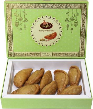 Singla Sweets Maida Gujiya 400g Delicious gujia Box