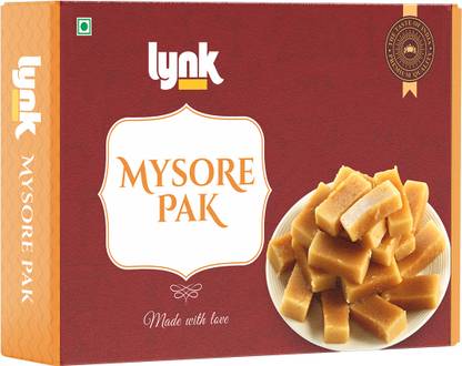 abis Mysore Pak - Ghee Sweet Mysuru Pak Fresh Indian Mithai Best Quality Box