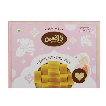 Daadi's Mysore Pak Pure Ghee Box