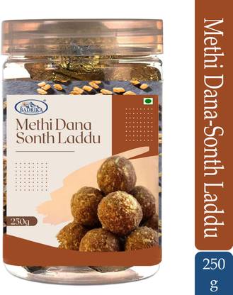 Badrika Methi dana and Sonth Laddu With Cow-Ghee | No Flavours or Preservatives added, Refill