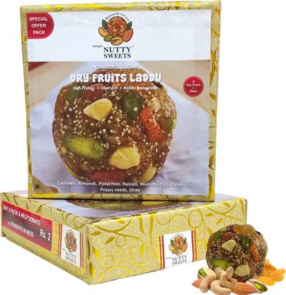 Delight Nutty Sweets Dry Fruits Laddu Box