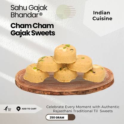 Sahu Gajak Bhandar Cham Cham Bati Gajak Box