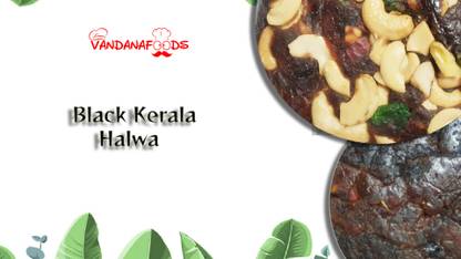 Vandana foods Black Halwa Vacuum Pack
