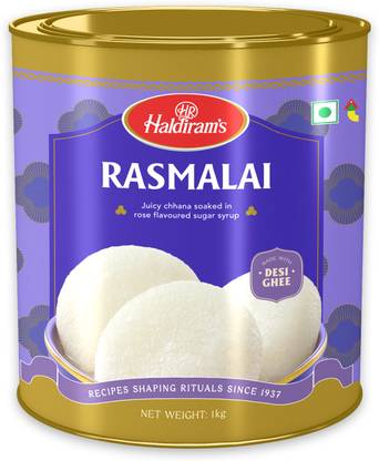 Haldiram's Rasmalai Tin