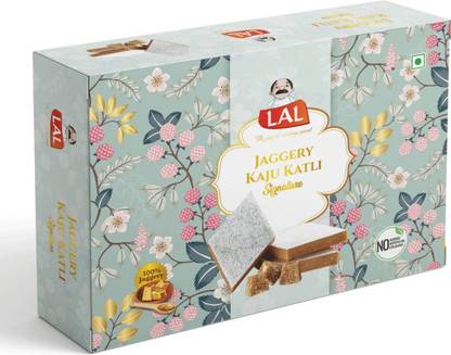 Lal JAGGERY KAJU KATLI - Box