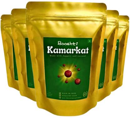 BOOSHTI Kamarkat - Jaggery Coconut Candy | School, Birthday, Festive Snack Pouch