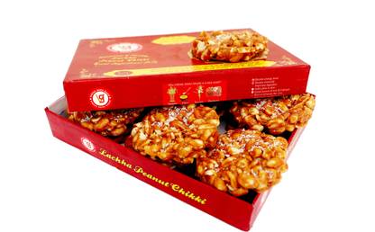 Vishal Sahu Gajak Red Lachcha Peanut Chikki Box