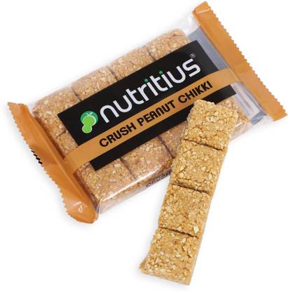 Nutritius Crush Peanut Chikki - Regular Pack Box