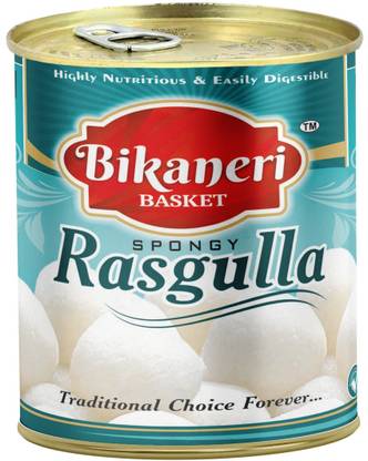Bikaneri Basket Spongy Rasgulla Tin