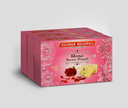 HALDIRAM BHUJIAWALA Rose Soan Papdi Box