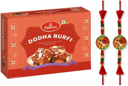 Haldiram's Dodha Burfi Rakhi Gift Box – 350g Box