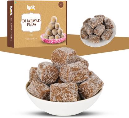 Lynk Dharwad Peda - Indian Sweets, Premium Quality, Premium Dharwad Sweets, Best Peda Box