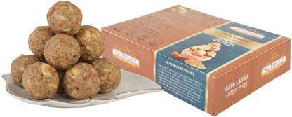 Nutrilez Pure Deshi Ghee Oats Laddu With Jaggery Box