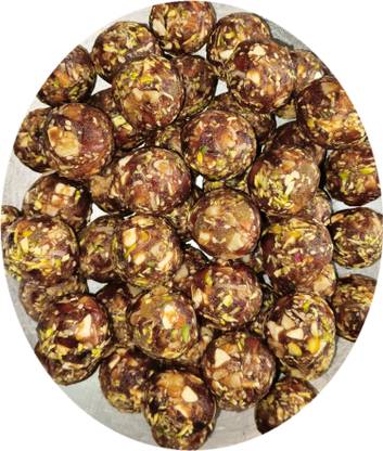 DARSHIK ENTERPRISES Khajoor dry fruits laddo|dryfruit laddu |No preservatives| Dates ke laddu Box