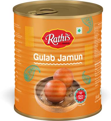 Rathi's Rasgulla | Authentic Indian Sweet dish | Traditional sweet | Pack Of 1 Tin