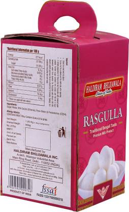 HALDIRAM BHUJIAWALA Rasgulla Tin