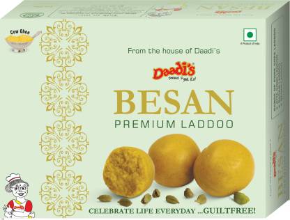 Daadi's Besan Laddoo Pure Ghee Box
