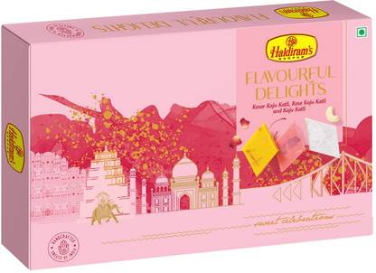 Haldiram's Flavourful Delights Kaju Katli 500gm Box