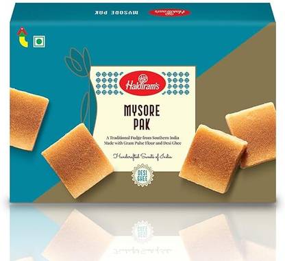 Haldiram's Mysore Pak | Taste of Mysuru | Healthy and Delicious | Indian Sweets Gift Pack Box