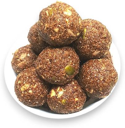 Sweet Harvest Flax Seeds Laddu | Made with Mix of Flax Seeds and Nuts Pouch