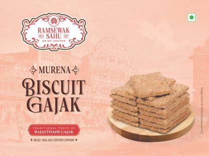 ramsewak sahu gajak udhyog MURENA BISCUIT GAJAK Box