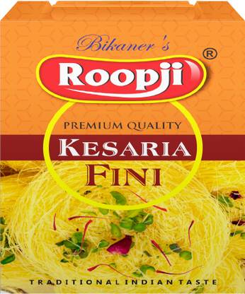 ROOPJI Kesaria Fini 500Gm Kesaria Fini | Delicious Vermicelli| Soft And Sweets Box
