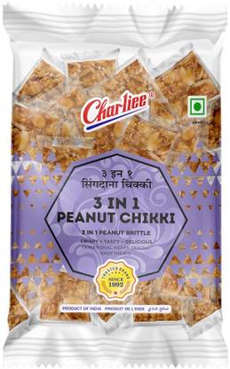 Charliee 3 in 1 Peanut Chikki Pouch