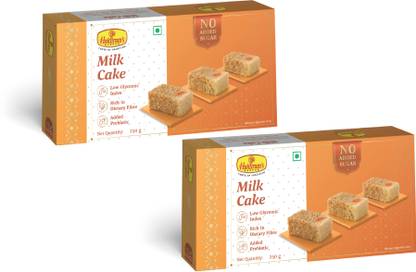 Haldiram's Nagpur Sugar Free Milk Cake (250 gm) Pack Of 2 Box