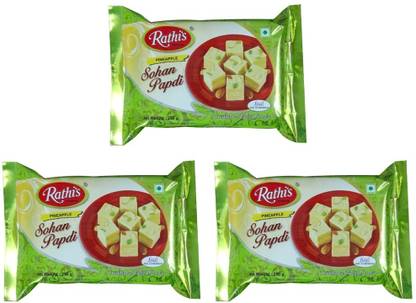 Rathi's Sohan Papdi_Pineapple_3_250gm*3 Box