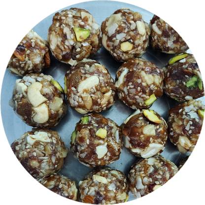 DARSHIK ENTERPRISES Dry fruits laddu |indian sweet |healthy laddu| sugar free|no added preservatives Box