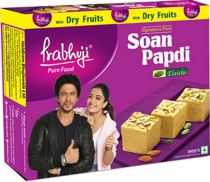 PRABHUJI PURE FOOD Soan Papdi Elaichi Box
