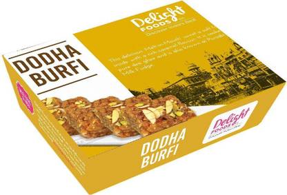 Delight Foods Dodha Barfi (Dhoda Burfi) Box